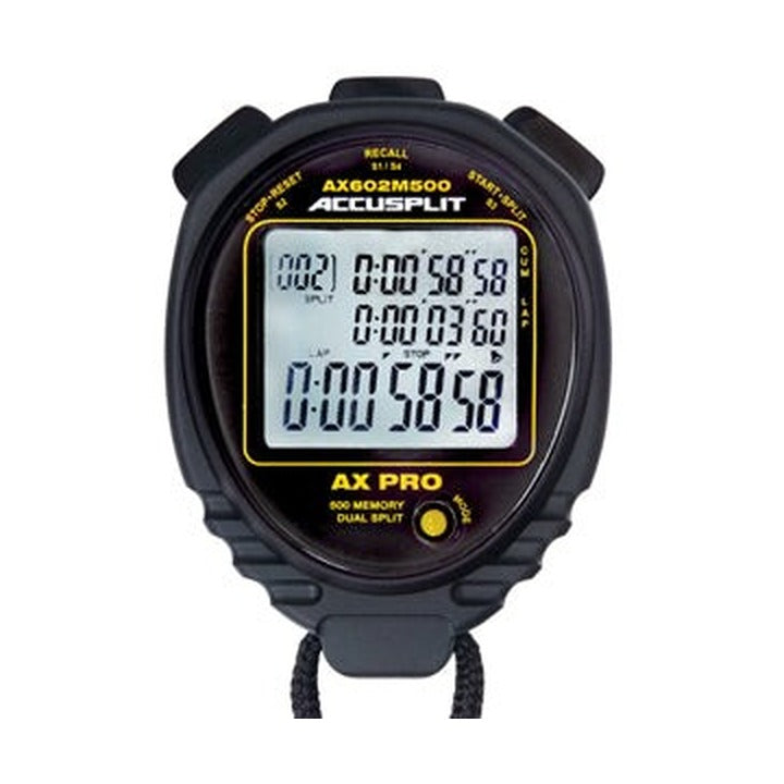 Accusplit Professional Memory Stopwatch with 300 Memory