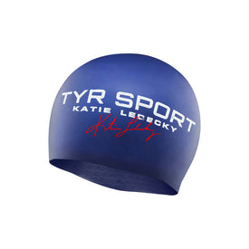 TYR Adult Wrinkle Free Silicone Fit Swim Cap  Swim Gear  Tyr