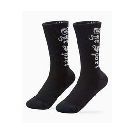 TYR Performance Script Crew Sock  Swim Socks  Tyr