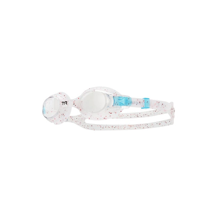 TYR Little Kid's Swimple Non-Mirrored Glitter Goggles – Comfortable Kids Swim Goggles