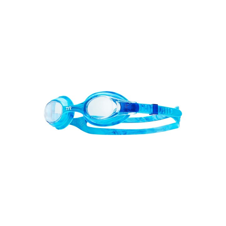 TYR Youth Swimple Swirl Non-Mirrored Goggles – Comfortable Youth Swim Goggles