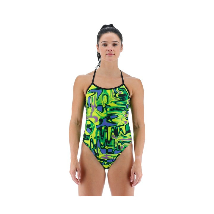 TYR Women's FluX Durafast Elite Crosscutfit Tieback Swimsuit    Tyr