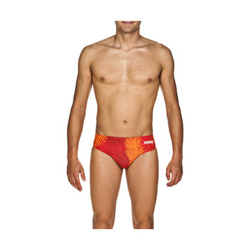 Arena Men's Palm Forest Front Lining Swim Brief
