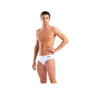 Arena Men's Solid Front Lining Team Swim Brief