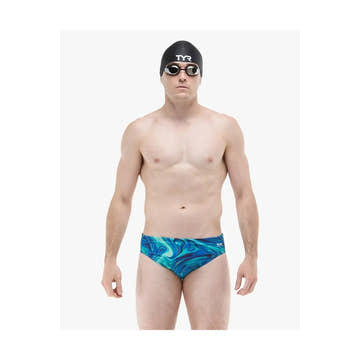 TYR Men's Olea Durafast Elite Swim Briefs