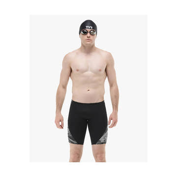 TYR Men's Olea Durafast Elite Blade Splice Swim Jammer