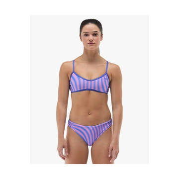 TYR Women's Bezold Durafast Elite Triangle Tieback Bikini Top