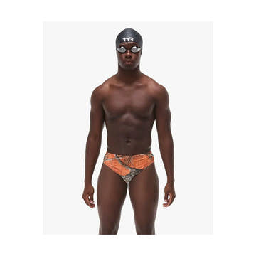 TYR Men's Realtree Edge Durafast Elite Swim Brief