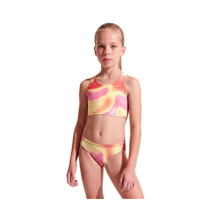 Nike Girls Little Kids Long Sleeve Hydroguard & Midkini Set    Nike