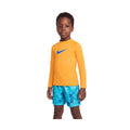 Nike Boys Swim Little Kids Long Sleeve Top & Shorts Set    Nike