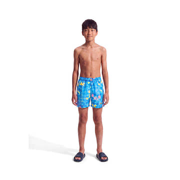 Nike Boys Swim Breaker Big Kids 4 Brief-Lined Volley Short