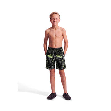Nike Boys Swim Breaker Big Kids Printed 6 Brief-lined Volley Shorts