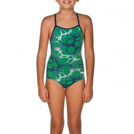 Arena Girls' Polycarbonite Max Life Light Drop Back One Piece  Girls One Piece  Arena