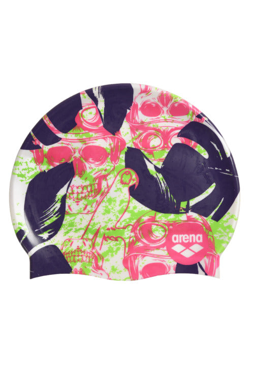 Arena Swim Cap Print 2 – Printed Silicone Swim Cap  Swim Caps  Arena