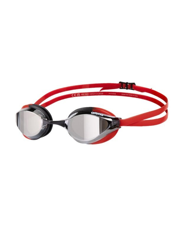 Arena Python Mirrored Swim Goggles – Anti-Fog Racing Performance  Competition Swim Goggles  Arena