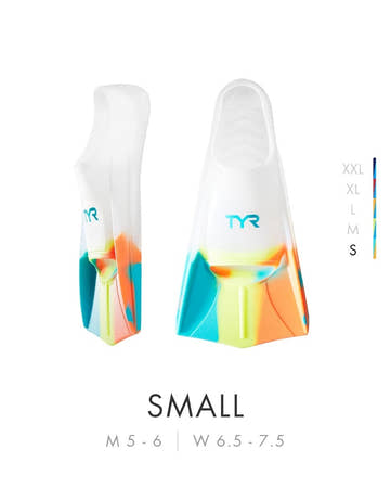TYR Stryker Silicone Swim Fin – T720  Training Swim Fins  Tyr