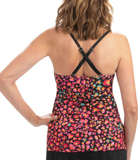 Dolfin Tankini Top JAG TIE FRONT  Women's Tankini Top  Dolfin