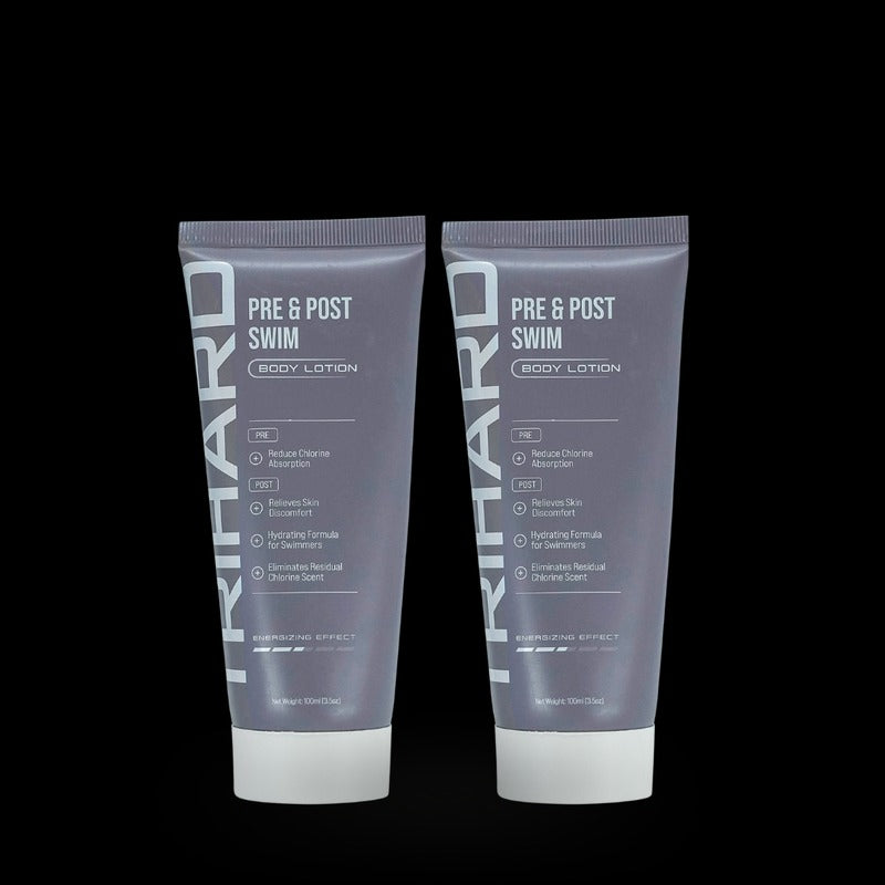 TRIHARD Pre & Post Swim Body Lotion  Swimmers Lotions  TRIHARD