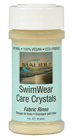 Malibu C Swimwear Care Crystals - Chlorine & Bromine Fabric Rinse  Swimwear Solutions  Malibu C