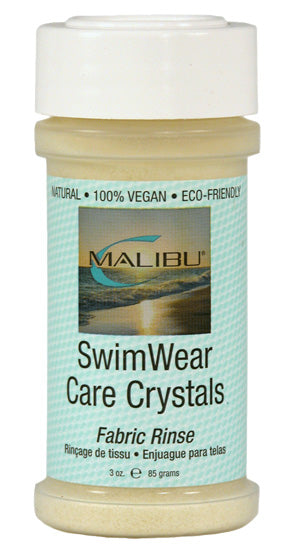 Malibu C Swimwear Care Crystals - Chlorine & Bromine Fabric Rinse  Swimwear Solutions  Malibu C