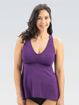 Dolfin Tankini Top SOLID FLYAWAY  Women's Tankini Top  Dolfin