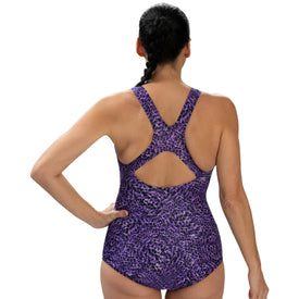 Dolfin Women's Aquashape Harmony Conservative One Piece  One Piece Swimsuits  Dolfin