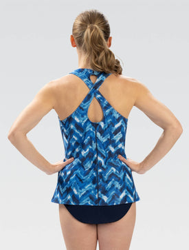 Dolfin Women's Aquashape Retreat Twist Back Tankini Top  Women's Tankini Top  Dolfin