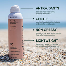 Dermasport SPF 50 Clear Body Sunscreen Spray  Personal Care  Dermasport