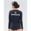 FSA (COACHES) Dolfin Womens Solid Crew Neck Long Sleeve Rash Guard    Dolfin