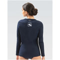 FSA (COACHES) Dolfin Womens Solid Crew Neck Long Sleeve Rash Guard    Dolfin
