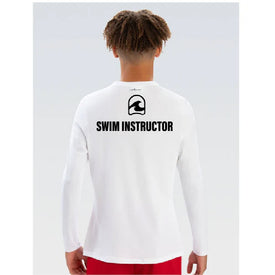 FSA (COACHES) Dolfin Mens Solid Crew Neck Long Sleeve Rash Guard    Dolfin