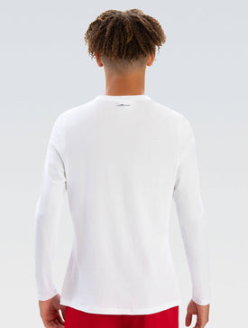 Dolfin Mens Solid Crew Neck Long Sleeve Rash Guard  Long Sleeve Rash Guard  Dolfin