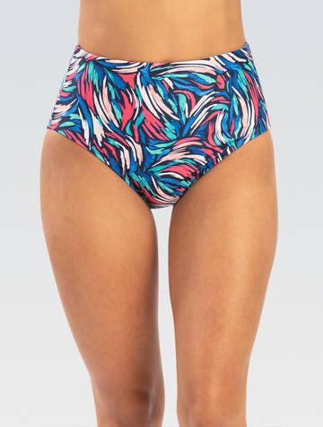 Dolfin Aquashape Bliss High-Waisted Swim Brief  Bikini Bottom  Dolfin