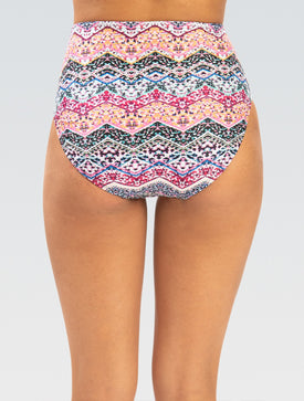 Dolfin Aquashape Awestruck High-Waisted Swim Brief  Bikini Bottom  Dolfin