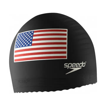 Speedo USA Swim Cap Latex  Swim Caps  Speedo