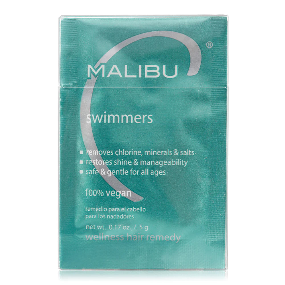 Malibu C Swimmers Health and Wellness Beauty Treatment 12-Pack  Swimmers' Shampoos and Conditioners  Malibu C