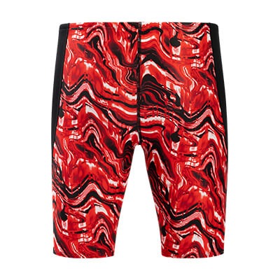 Dolfin Reliance Men's Blaze Color Block Swim Jammer  Two Year Team Prints (2025-2026)  Dolfin
