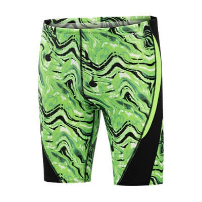 Dolfin Reliance Men's Blaze Color Block Swim Jammer  Two Year Team Prints (2025-2026)  Dolfin