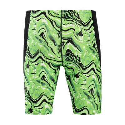 Dolfin Reliance Men's Blaze Color Block Swim Jammer  Two Year Team Prints (2025-2026)  Dolfin