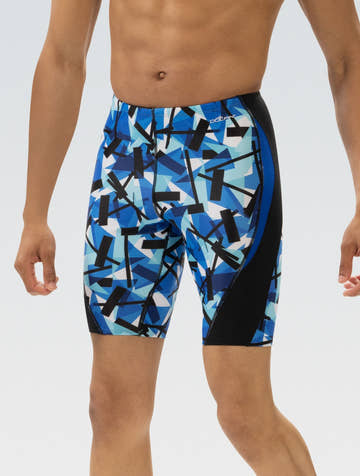 Dolfin Reliance Men's Printed Jammer Swimsuit  Swim Jammers  Dolfin