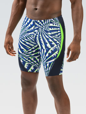 Dolfin Reliance Men's Printed Jammer Swimsuit Atomic  Swim Jammers  Dolfin
