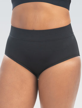 Dolfin Aquashape Women's High Waisted Conservative Brief Swimsuit  Women's Aquatic Fitness Swimsuits  Dolfin