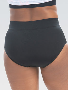 Dolfin Aquashape Women's High Waisted Conservative Brief Swimsuit  Women's Aquatic Fitness Swimsuits  Dolfin