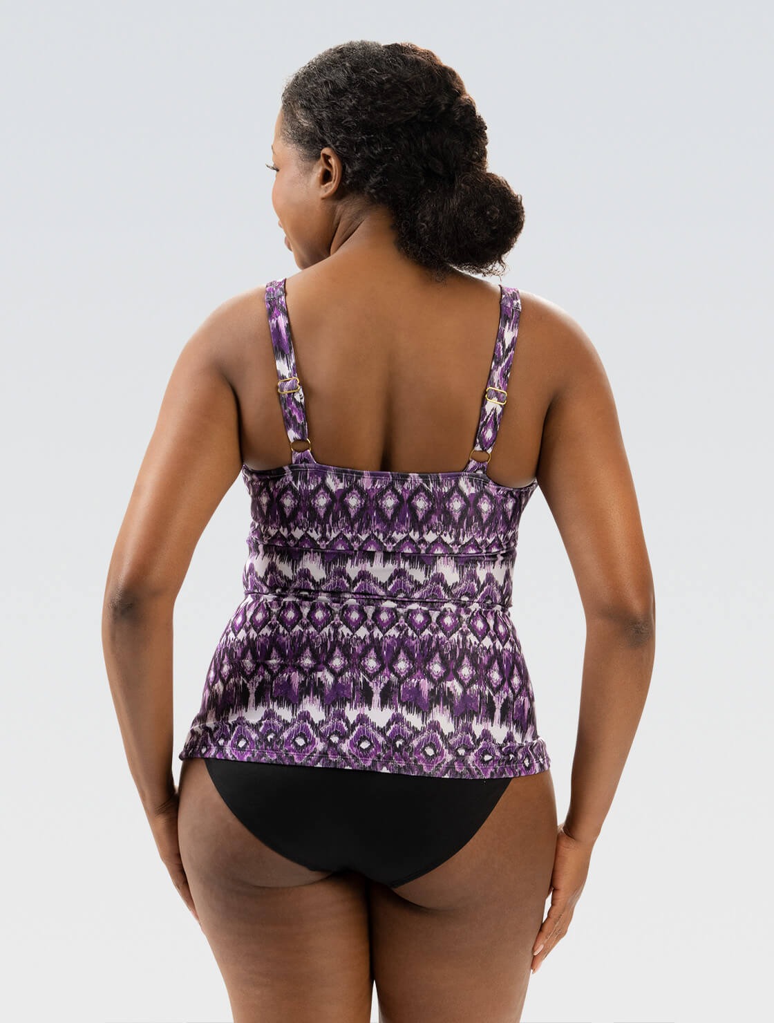 Dolfin Aquashape Wrap Front Tankini Globetrotter  Women's Tankini Top  Dolfin