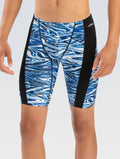Dolfin Men's Reliance Print Spliced Jammer - Jet Stream  Swim Jammers  Dolfin