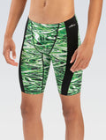 Dolfin Men's Reliance Print Spliced Jammer - Jet Stream  Swim Jammers  Dolfin