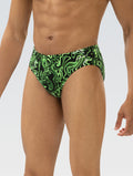 Dolfin Reliance Mens Forcefield Print All-Over Racer Brief  Swimming Briefs for Men  Dolfin