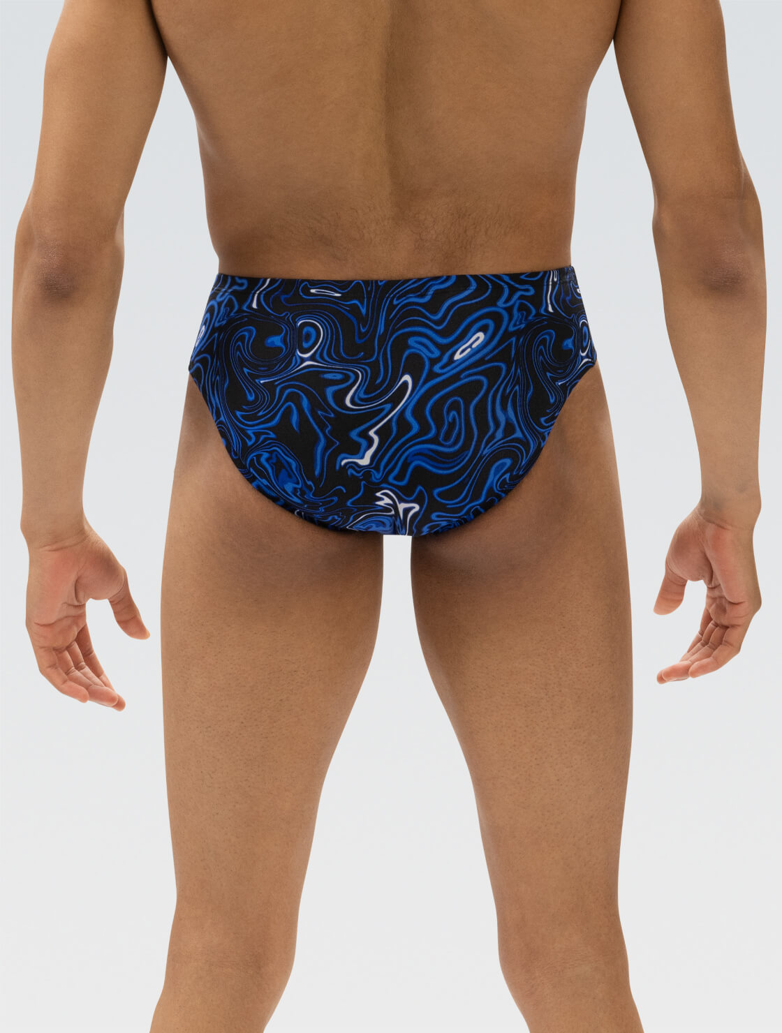 Dolfin Reliance Mens Forcefield Print All-Over Racer Brief  Swimming Briefs for Men  Dolfin