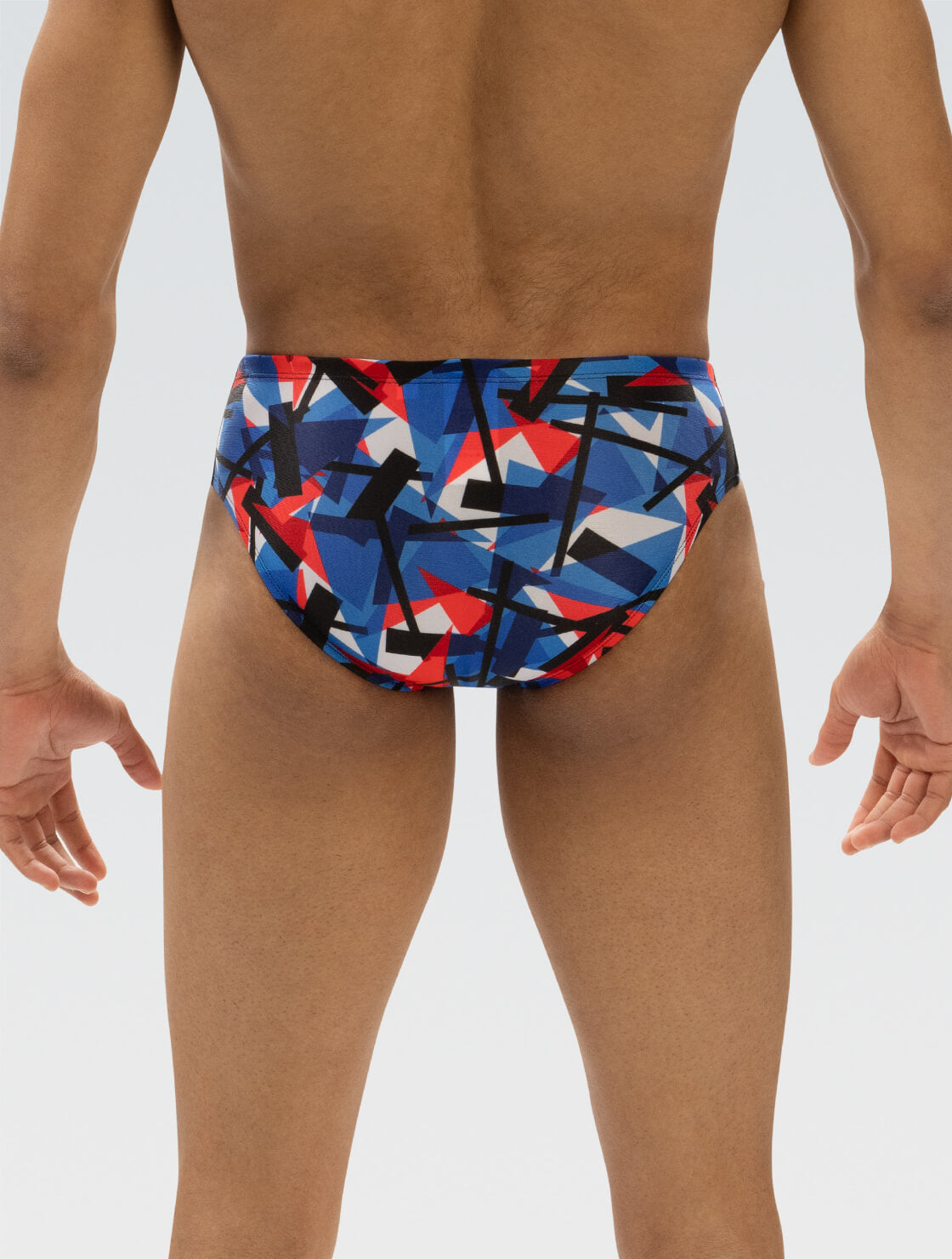 Dolfin Reliance Mens Forcefield Print All-Over Racer Brief  Swimming Briefs for Men  Dolfin
