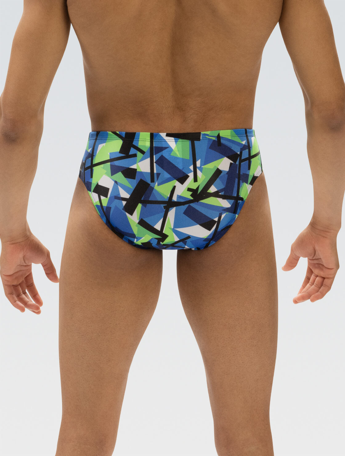Dolfin Reliance Mens Forcefield Print All-Over Racer Brief  Swimming Briefs for Men  Dolfin